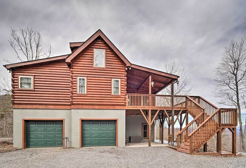 Secluded Black Mountain Cabin W/ On Site Pond!
