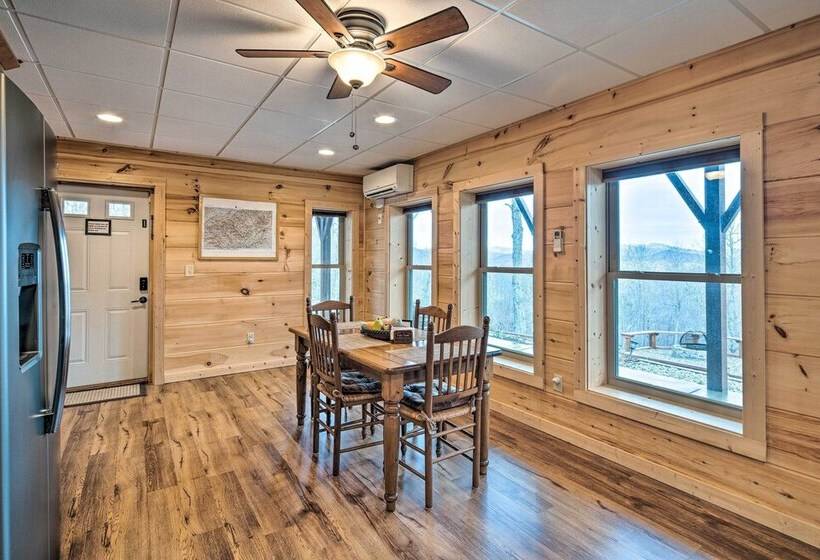 Secluded Black Mountain Cabin W/ On Site Pond!