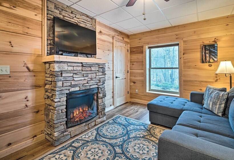 Secluded Black Mountain Cabin W/ On Site Pond!