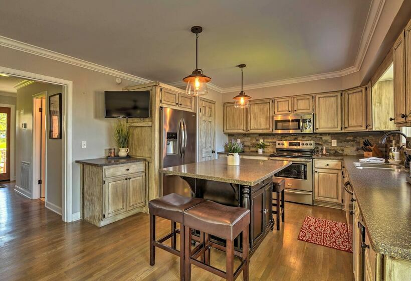 Sherrills Ford Lakefront Oasis W/ Private Dock!