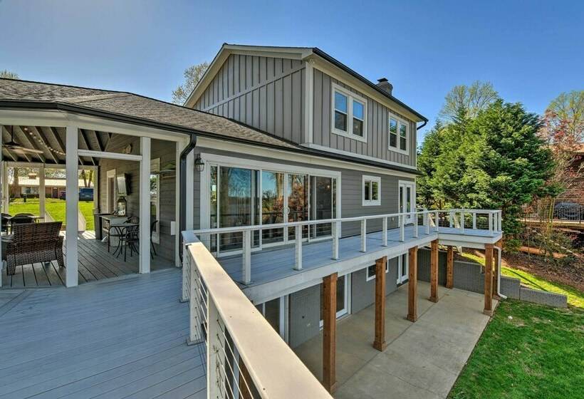 Sherrills Ford Lakefront Oasis W/ Private Dock!