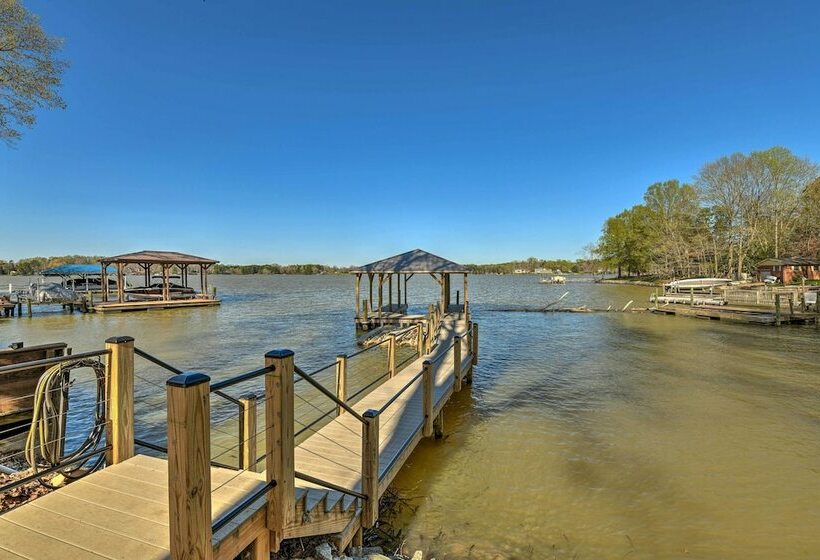 Sherrills Ford Lakefront Oasis W/ Private Dock!