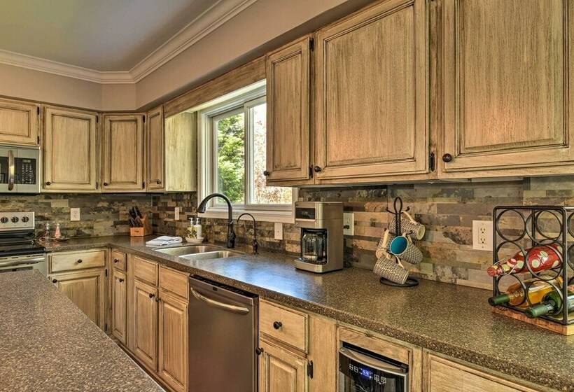 Sherrills Ford Lakefront Oasis W/ Private Dock!