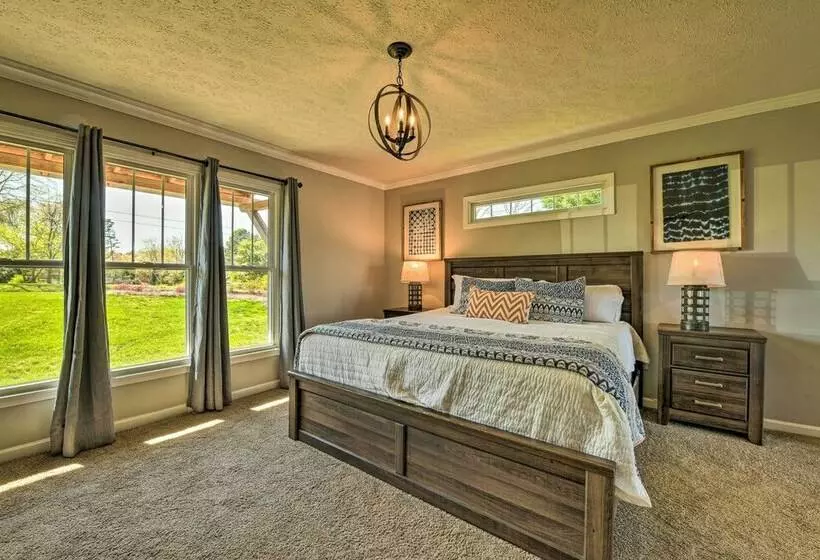 Sherrills Ford Lakefront Oasis W/ Private Dock!
