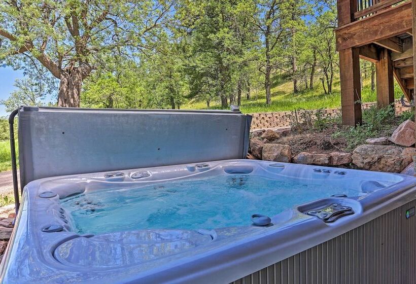 Sturgis Home W/ Private Hot Tub: Golf & Hike!