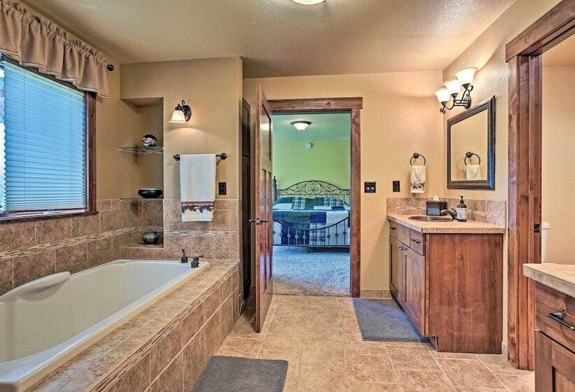Sturgis Home W/ Private Hot Tub: Golf & Hike!