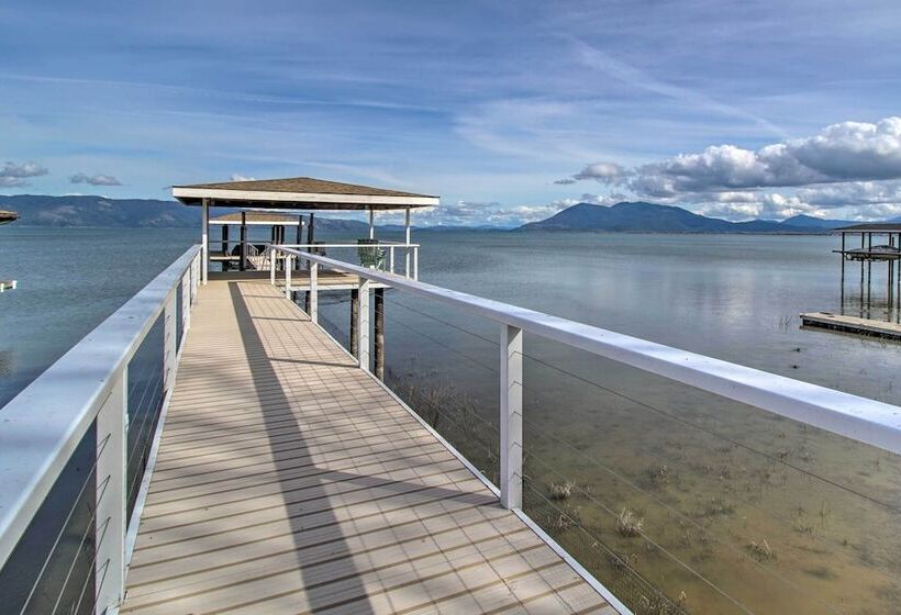 Spacious Lakeport Home W/ Dock & Mtn Views!