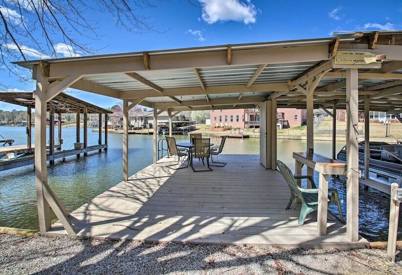 Kayaks & Boat Slip: Waterfront Hot Springs Home!