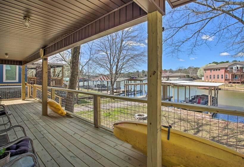 Kayaks & Boat Slip: Waterfront Hot Springs Home!