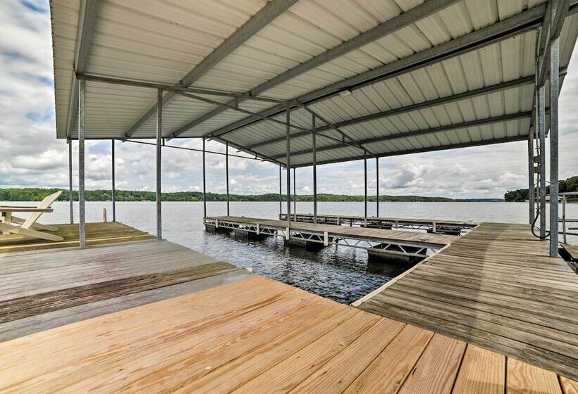 Waterfront Kentucky Lake Home W/ Boat Dock!