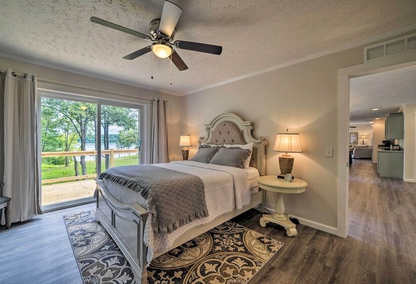 Waterfront Kentucky Lake Home W/ Boat Dock!