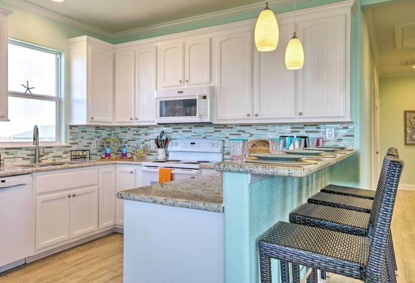 Coastal Surfside Beach Home W/ Ocean Views!