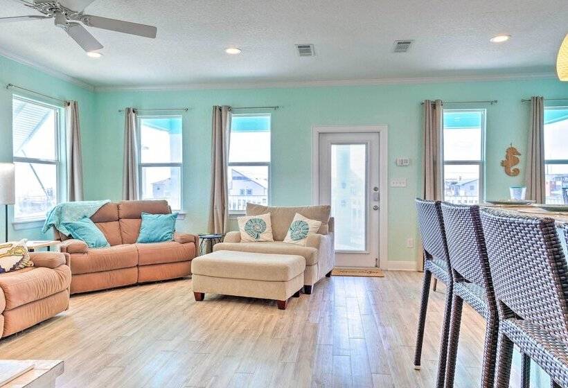 Coastal Surfside Beach Home W/ Ocean Views!