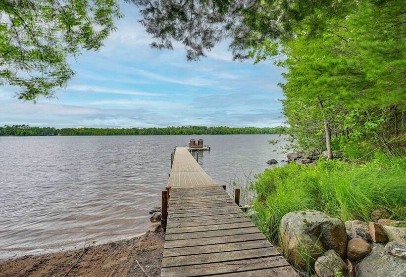Cozy Echo Lake Cabin Near Snowmobiling Trail!