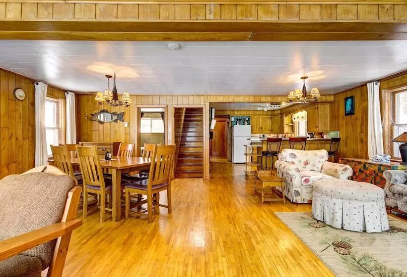 Cozy Echo Lake Cabin Near Snowmobiling Trail!