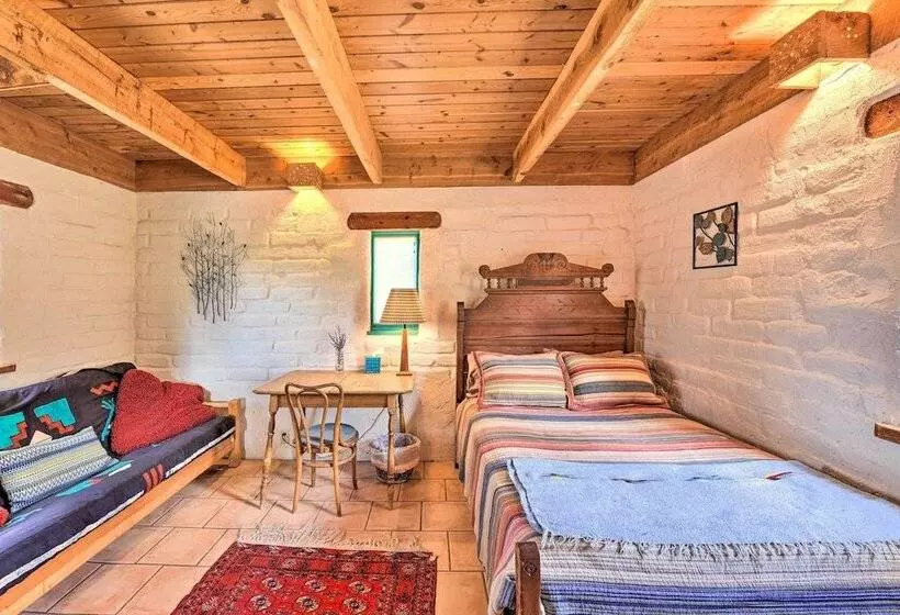 Eclectic Adobe Crestone Cottage W/ Patio+yard!