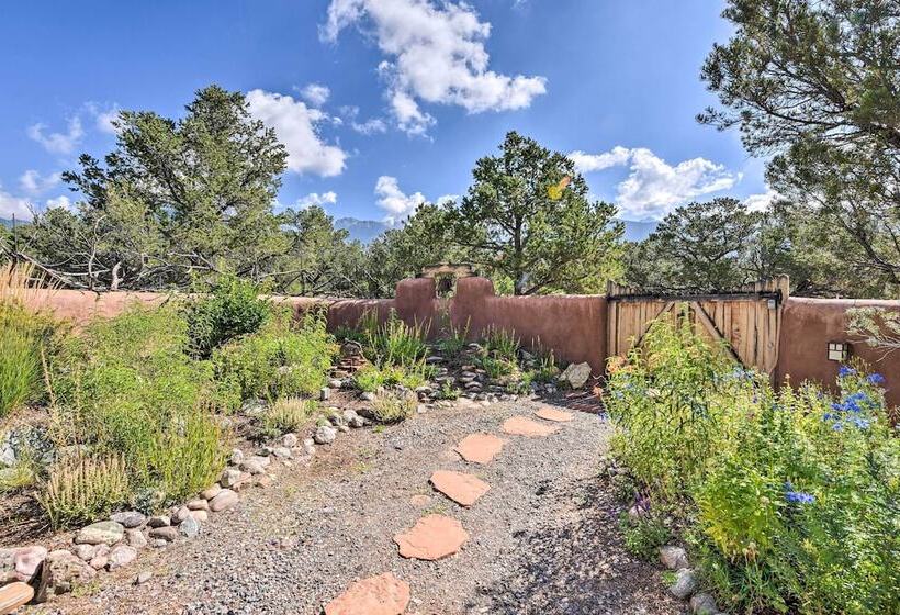 Eclectic Adobe Crestone Cottage W/ Patio+yard!
