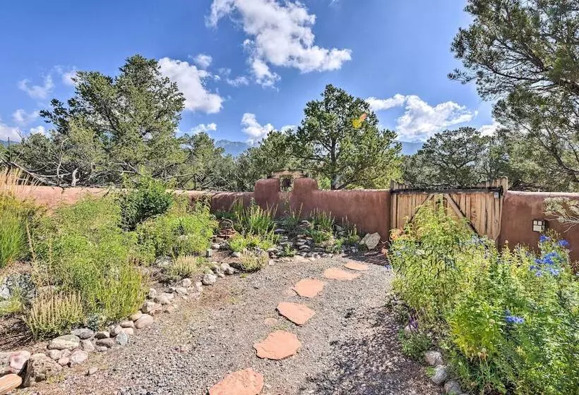 Eclectic Adobe Crestone Cottage W/ Patio+yard!
