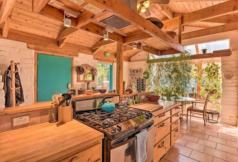 Eclectic Adobe Crestone Cottage W/ Patio+yard!