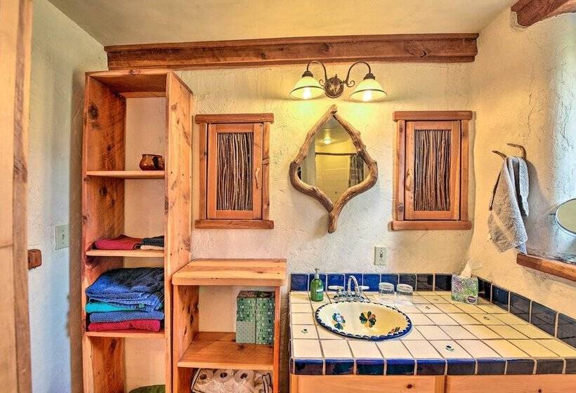 Eclectic Adobe Crestone Cottage W/ Patio+yard!