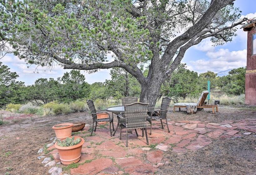 Eclectic Adobe Crestone Cottage W/ Patio+yard!