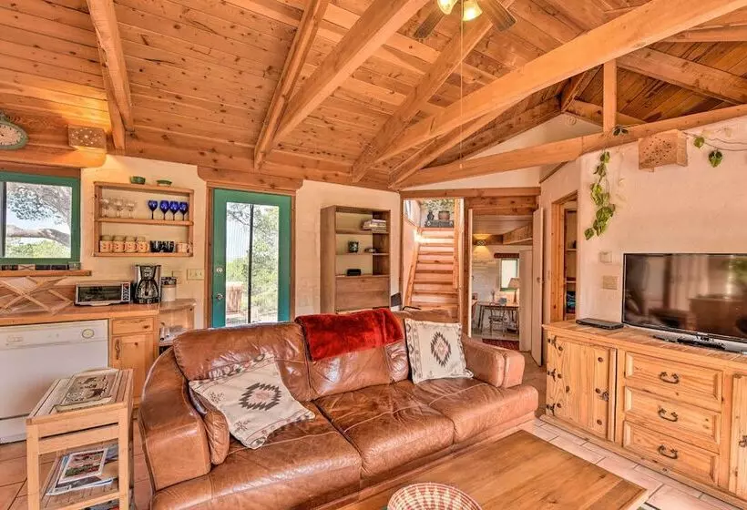 Eclectic Adobe Crestone Cottage W/ Patio+yard!