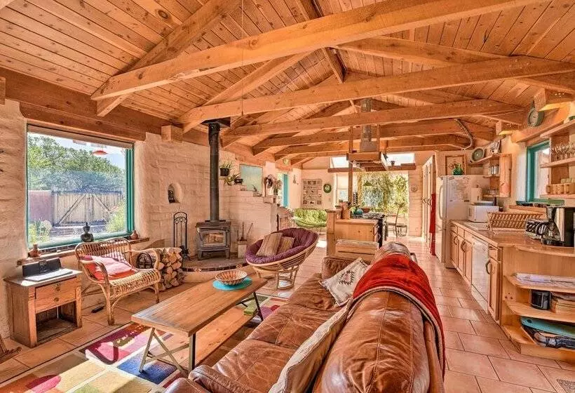 Eclectic Adobe Crestone Cottage W/ Patio+yard!