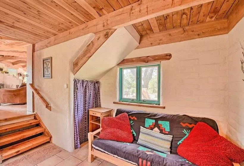 Eclectic Adobe Crestone Cottage W/ Patio+yard!