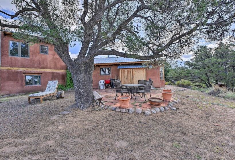 Eclectic Adobe Crestone Cottage W/ Patio+yard!