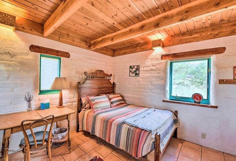 Eclectic Adobe Crestone Cottage W/ Patio+yard!