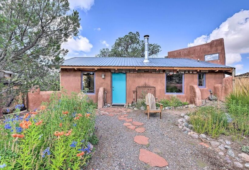 Eclectic Adobe Crestone Cottage W/ Patio+yard!