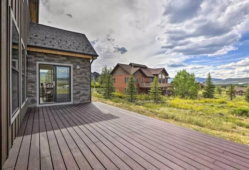 Walk To Golf: Modern Mtn View Home In Granby