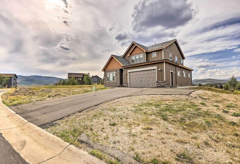 Walk To Golf: Modern Mtn View Home In Granby
