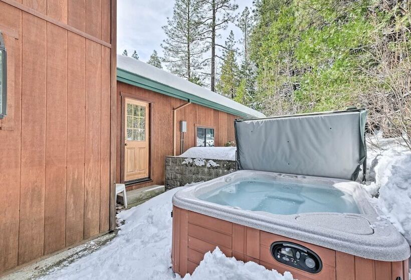 Near Bear Valley: Peaceful Arnold Home W/ Hot Tub