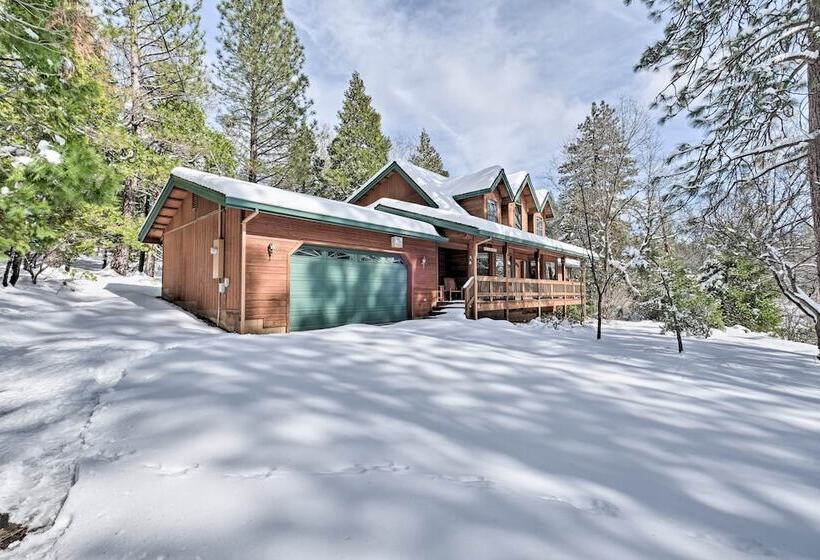 Near Bear Valley: Peaceful Arnold Home W/ Hot Tub