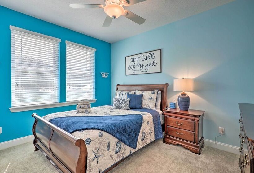 Spacious St Augustine Retreat: Walk To Beach