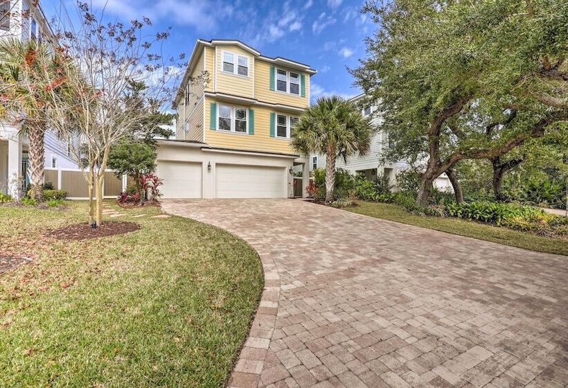 Spacious St Augustine Retreat: Walk To Beach