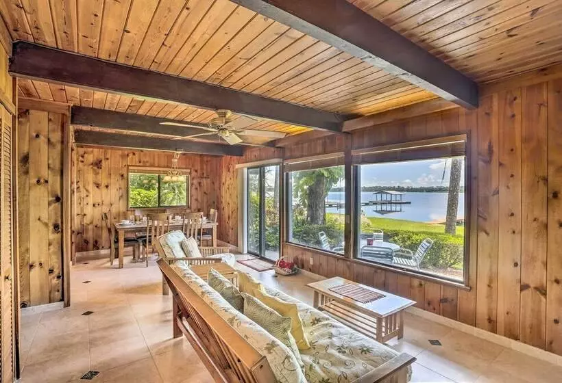 Lakefront Home W/ Game Room, Kayaks, & Fire Pit