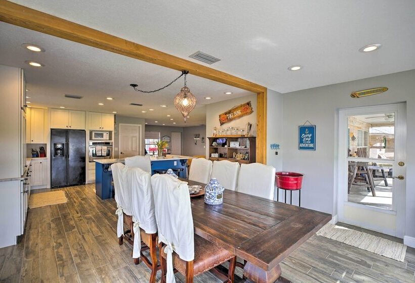 Waterfront Lake Placid Home W/dock & Fire Pit