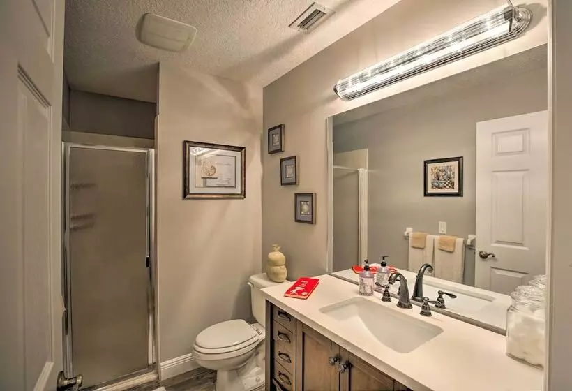 Waterfront Lake Placid Home W/dock & Fire Pit