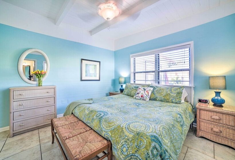 Coastal Pcb Cottage W/pool & Bbq: 1block To Beach!