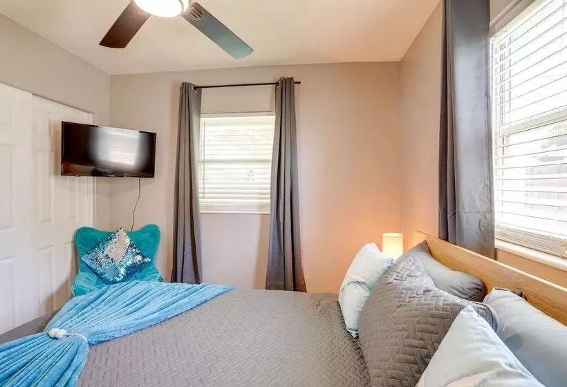 Colorful Coastal Home W/ Pool, 6 Mi To Beach!