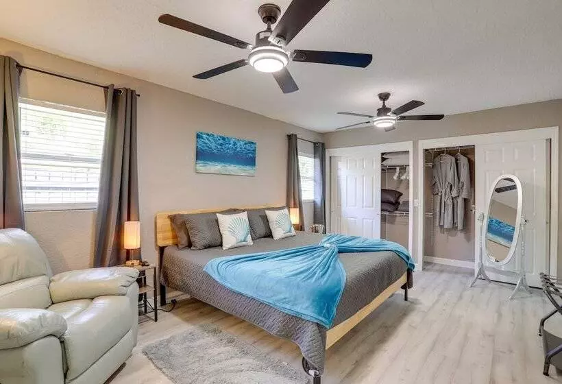 Colorful Coastal Home W/ Pool, 6 Mi To Beach!