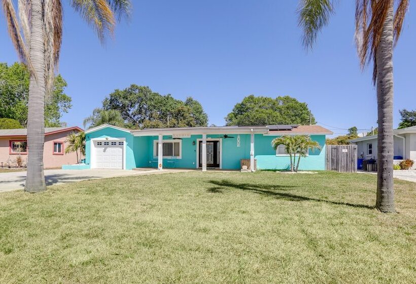 Colorful Coastal Home W/ Pool, 6 Mi To Beach!