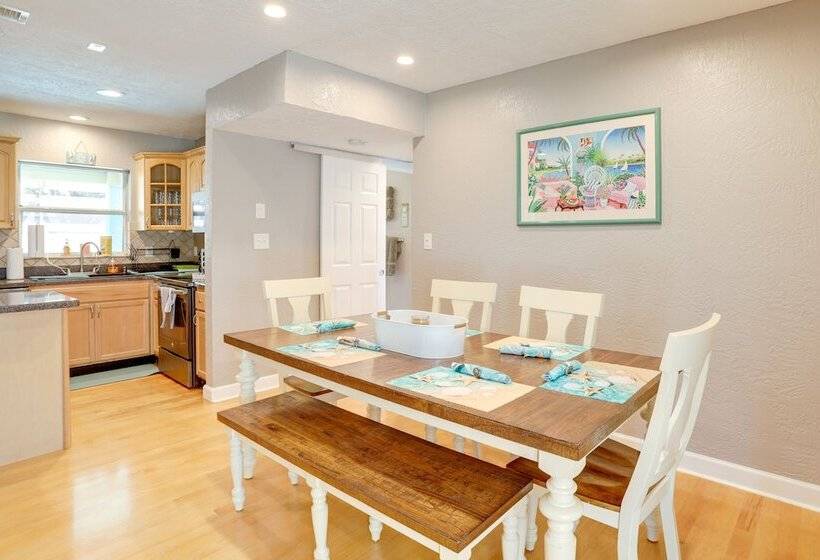 Colorful Coastal Home W/ Pool, 6 Mi To Beach!