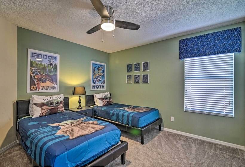 5 Mi To Disney: Emerald Island Poolside Retreat