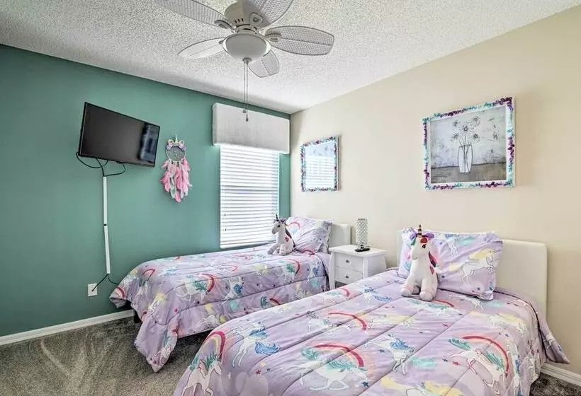 5 Mi To Disney: Emerald Island Poolside Retreat