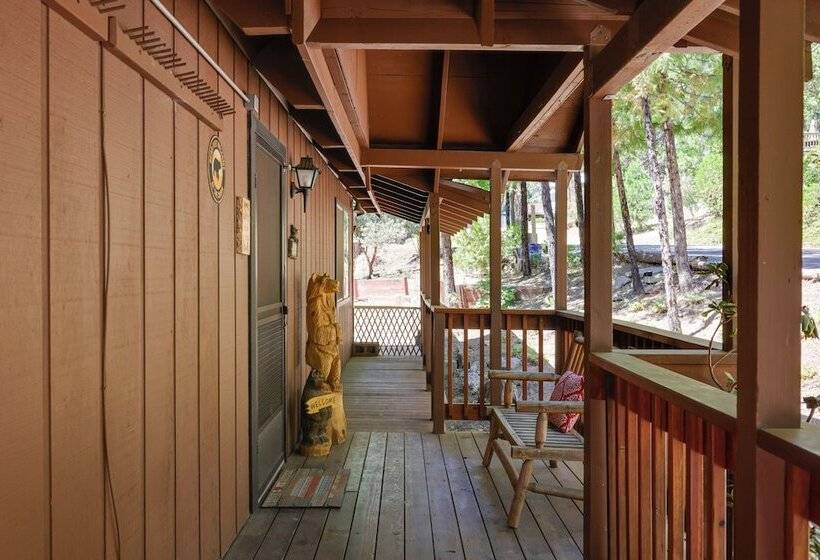 Furnished Deck: High Sierra Cabin In Twain Harte!