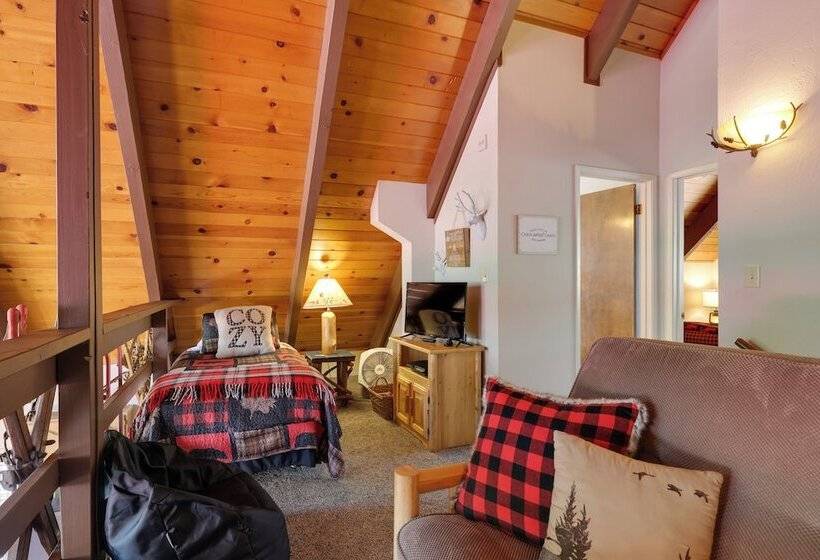 Furnished Deck: High Sierra Cabin In Twain Harte!