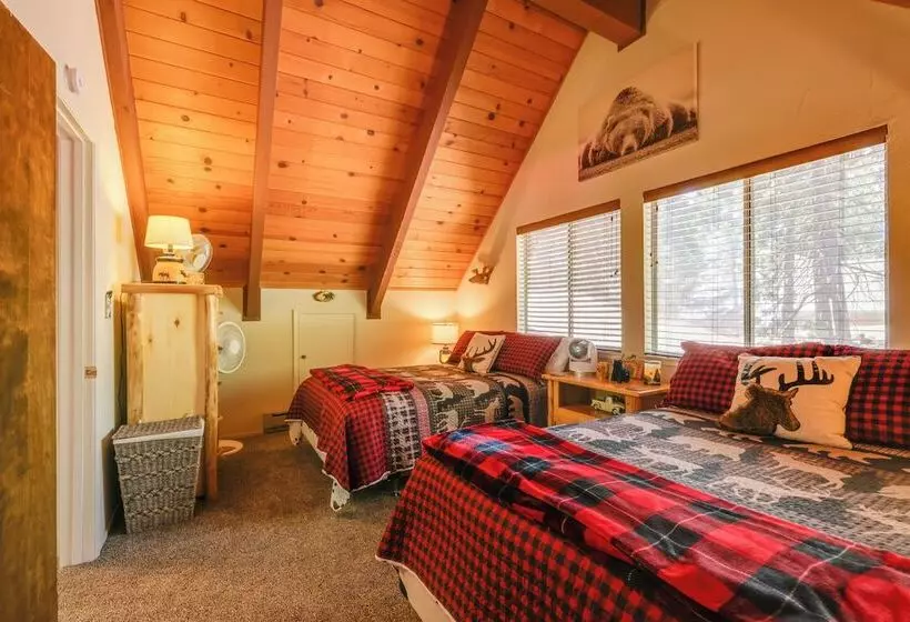 Furnished Deck: High Sierra Cabin In Twain Harte!